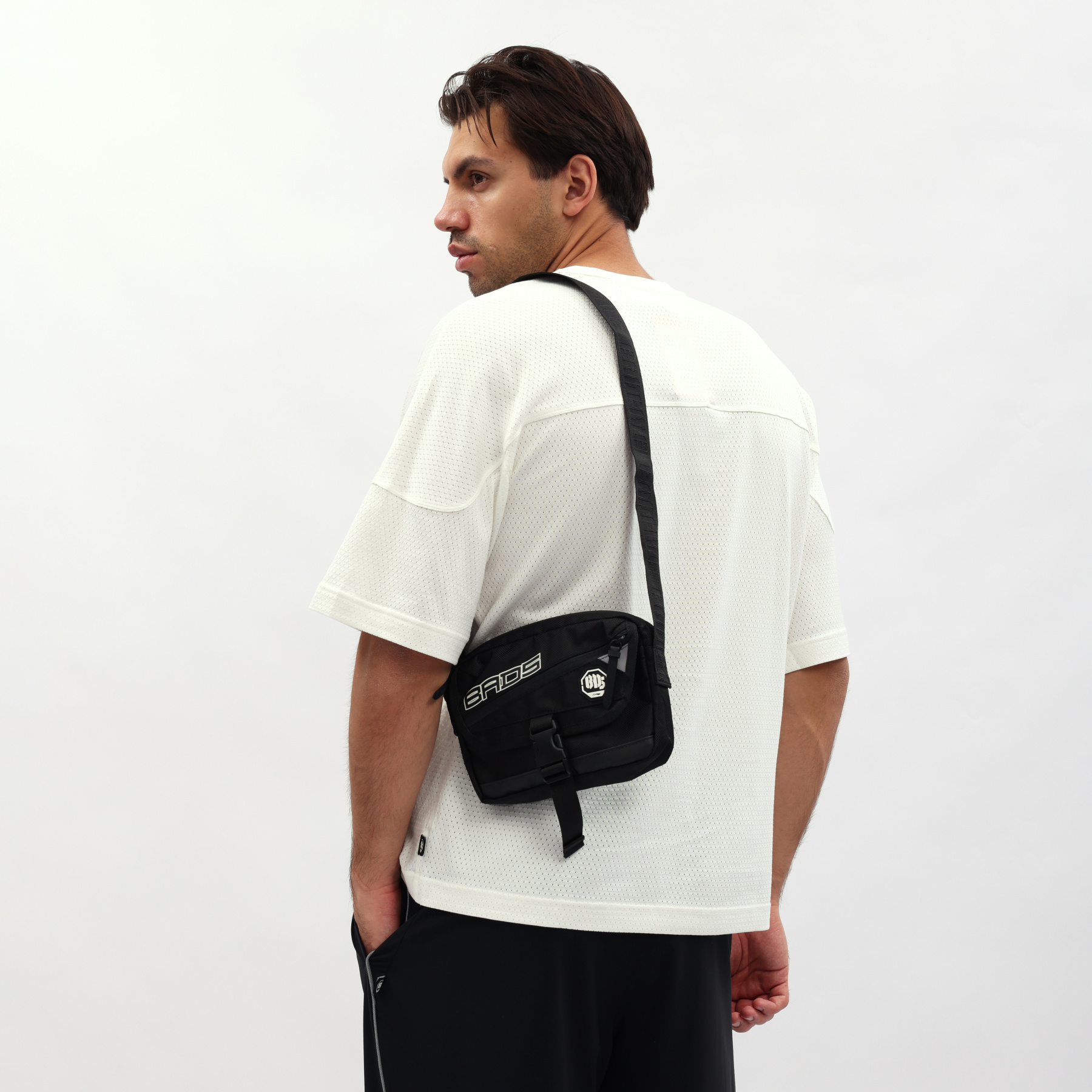 ATSW383-1 Футболка Badfive Streetball белый
